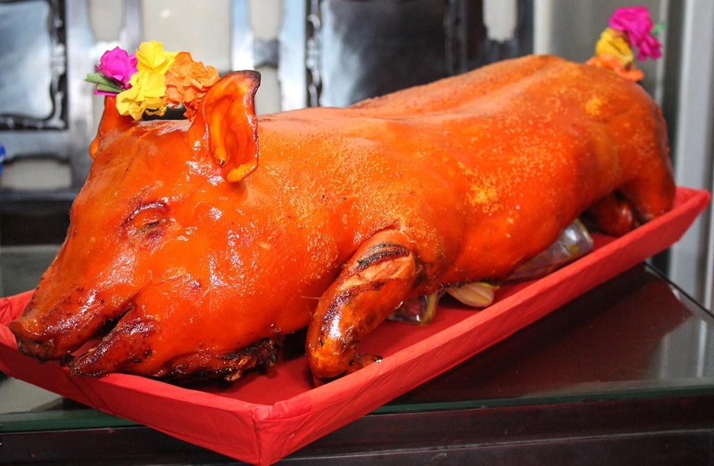 Heo Sữa Quay Size 22kg Trở Lên